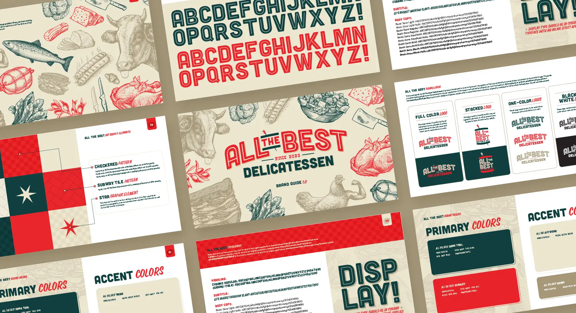 All the Best various marketing designs