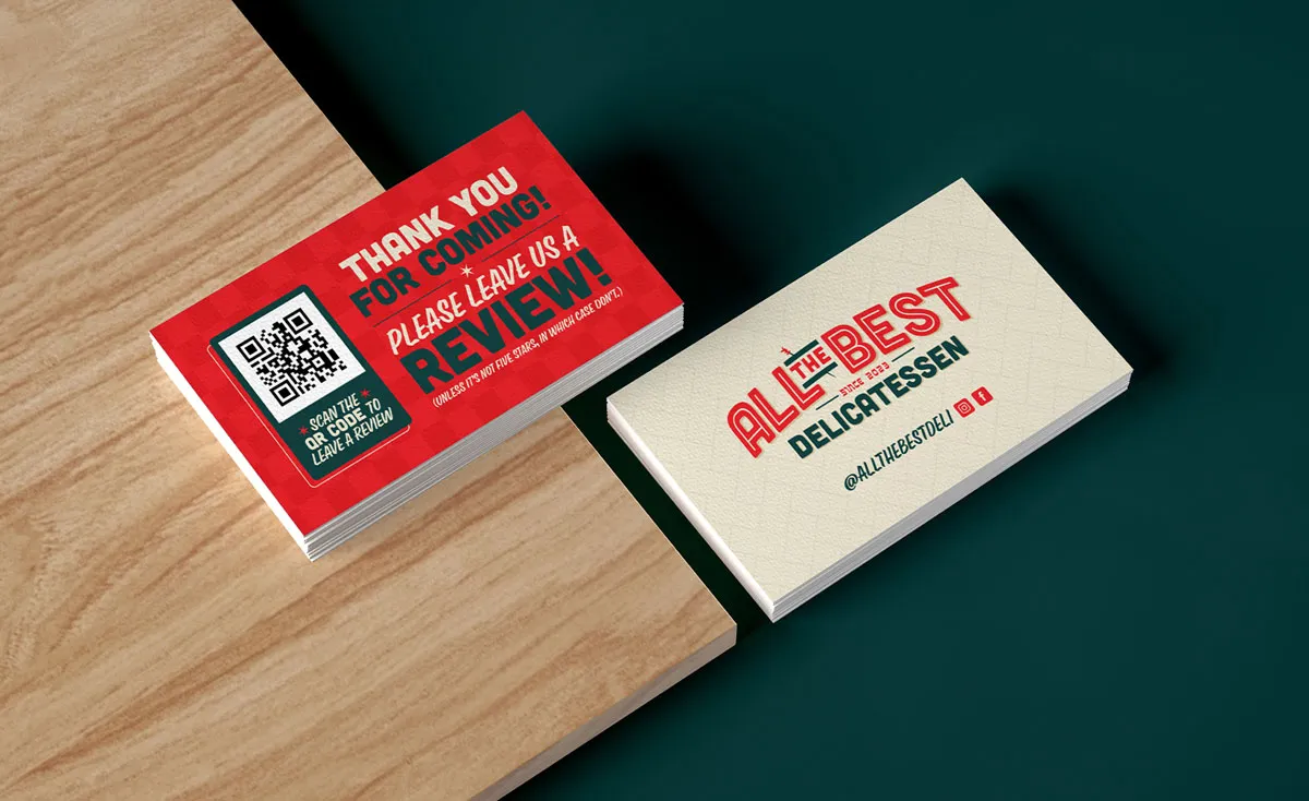 All the Best business cards