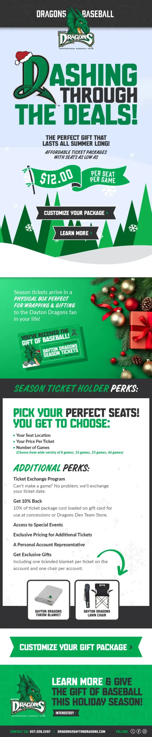 Dayton Dragons Baseball email