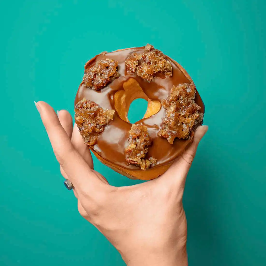 Original Donut Palace chocolate covered donut