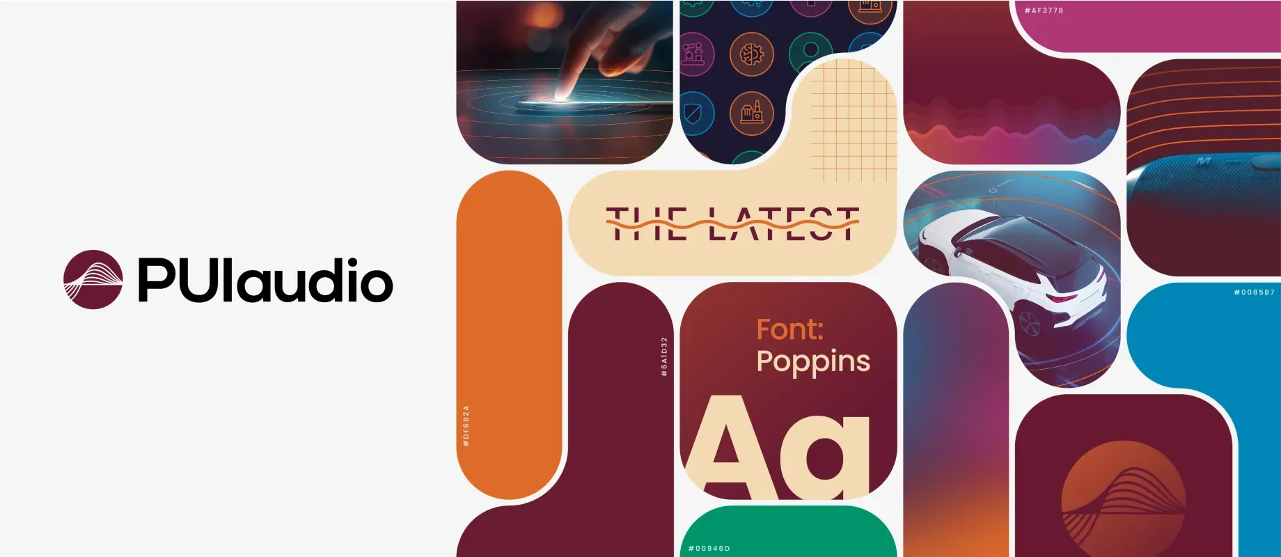 PUI Audio branding guide