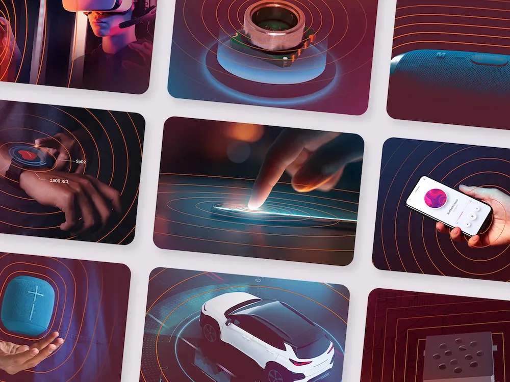 various PUI audio social graphics collage