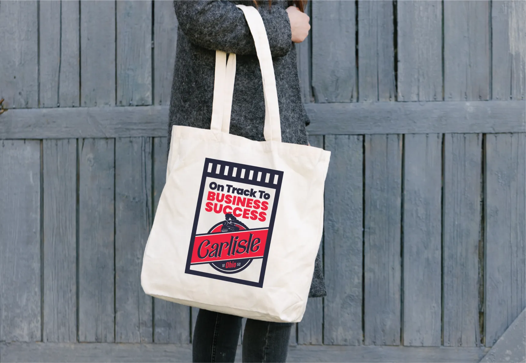 Carlisle tote bag design