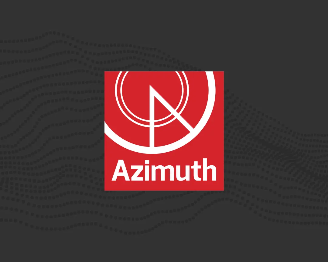 Azimuth Corporation new branding logo design