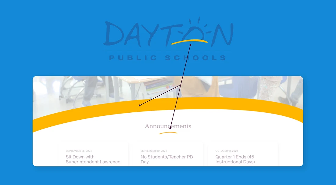 Dayton Public Schools branding style