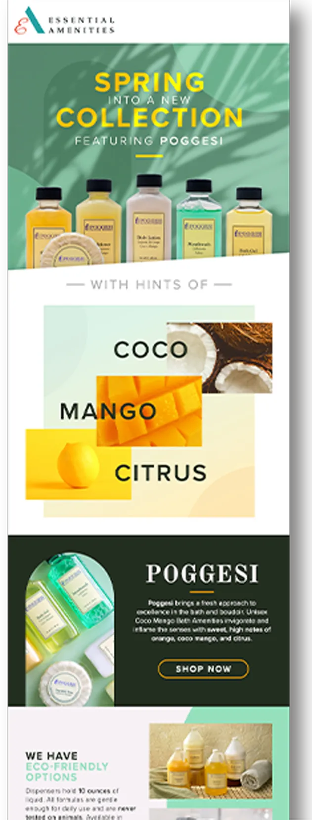 Essential Amenities feature