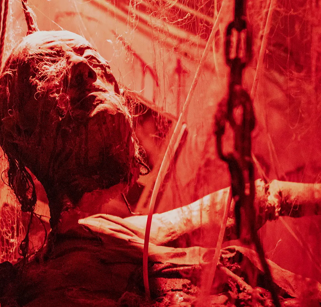 Lewisburg Haunted Cave marketing ad design