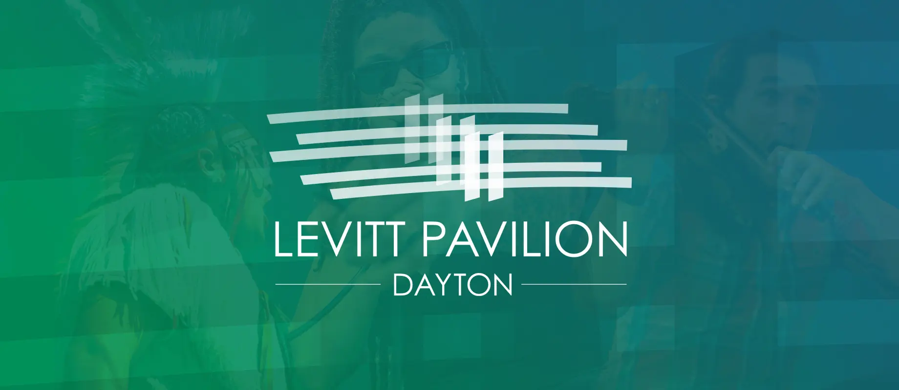 Levitt Pavilion Dayton branding logo