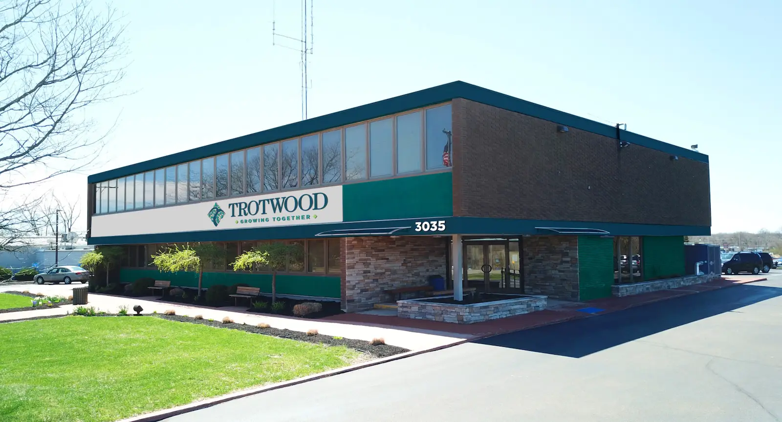 City of Trotwood city building logo signage