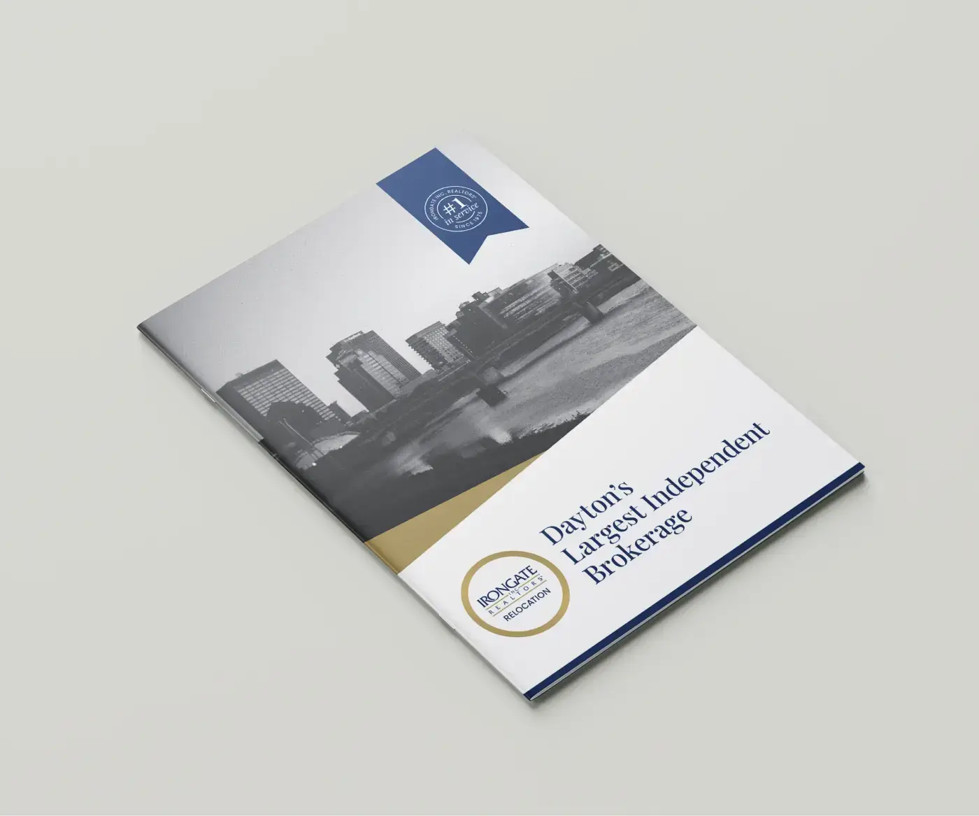 Irongate Inc. Realtors marketing catalog design