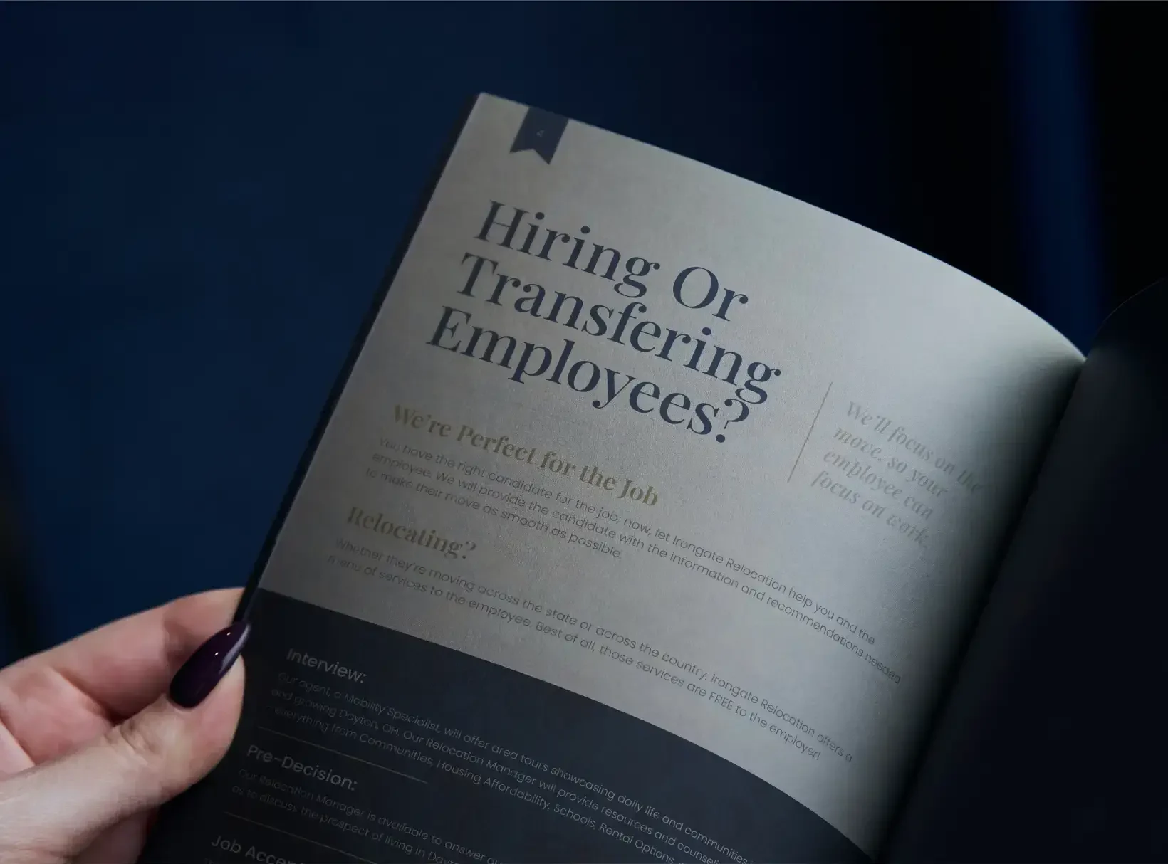 Irongate Inc. Realtors open catalog page design