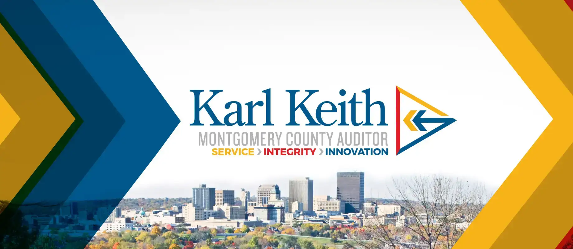 Karl Keith Montgomery County Auditor branding logo
