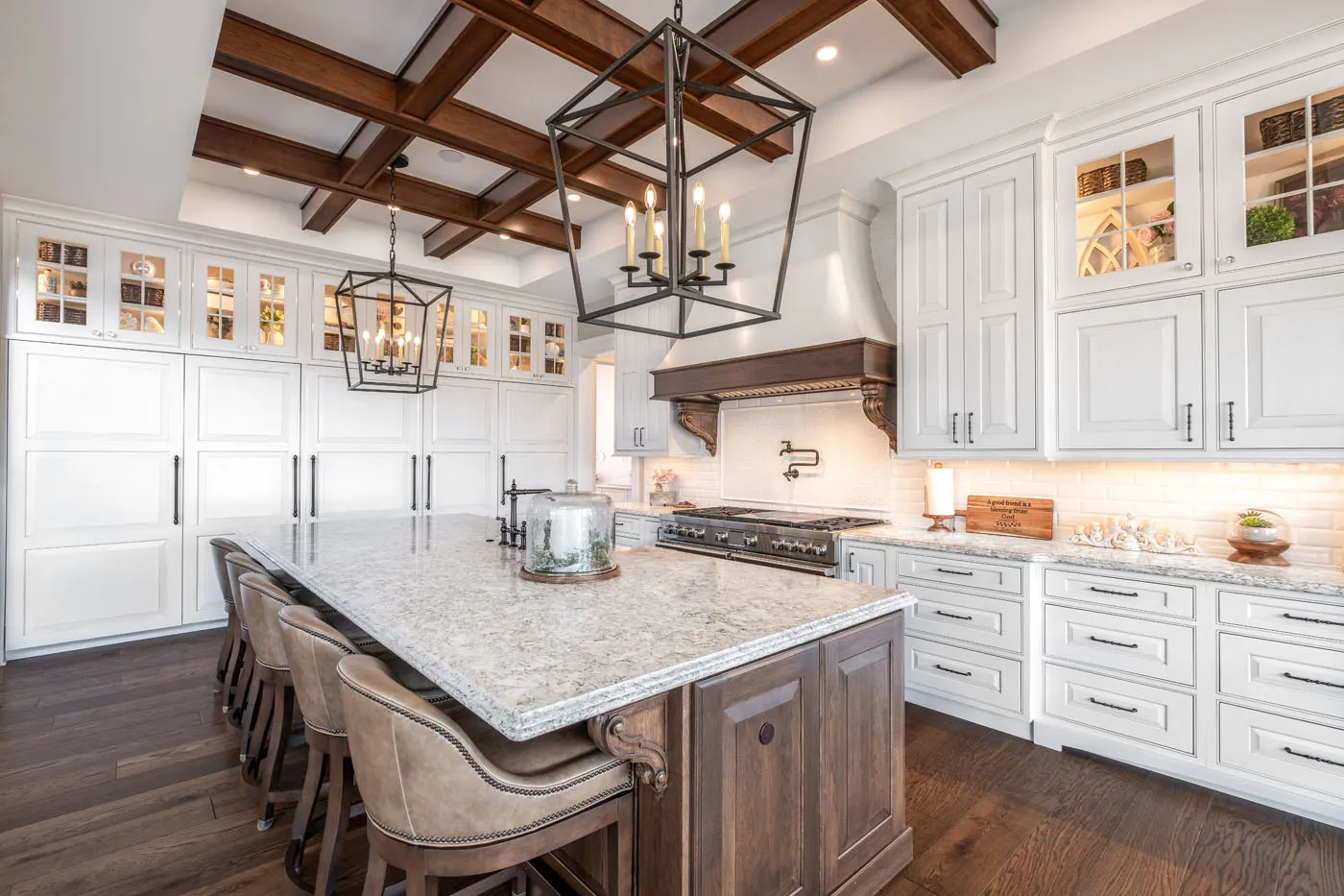 Interior view of a luxury kitchen