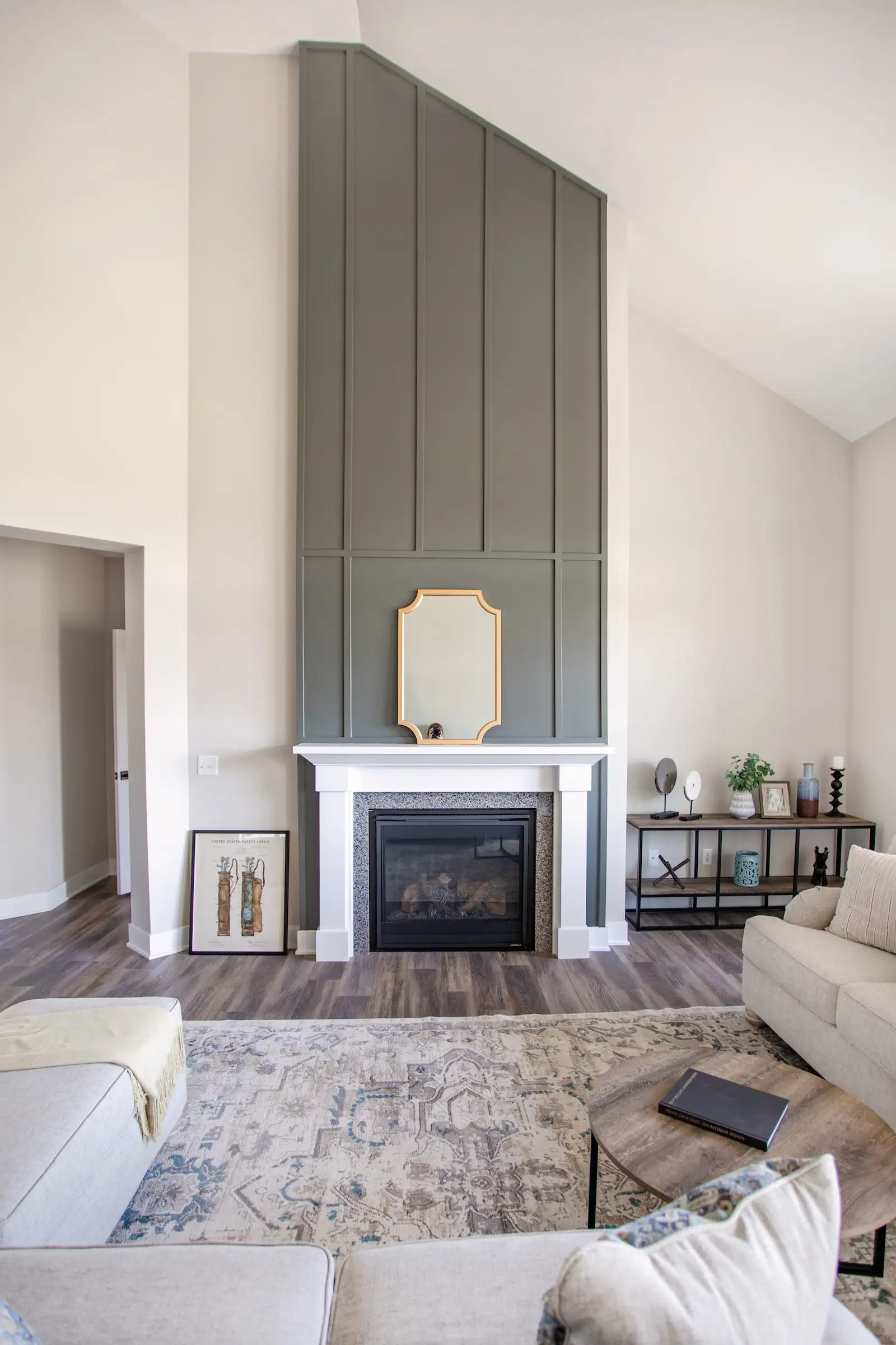 Centerstone Homes custom built home living area