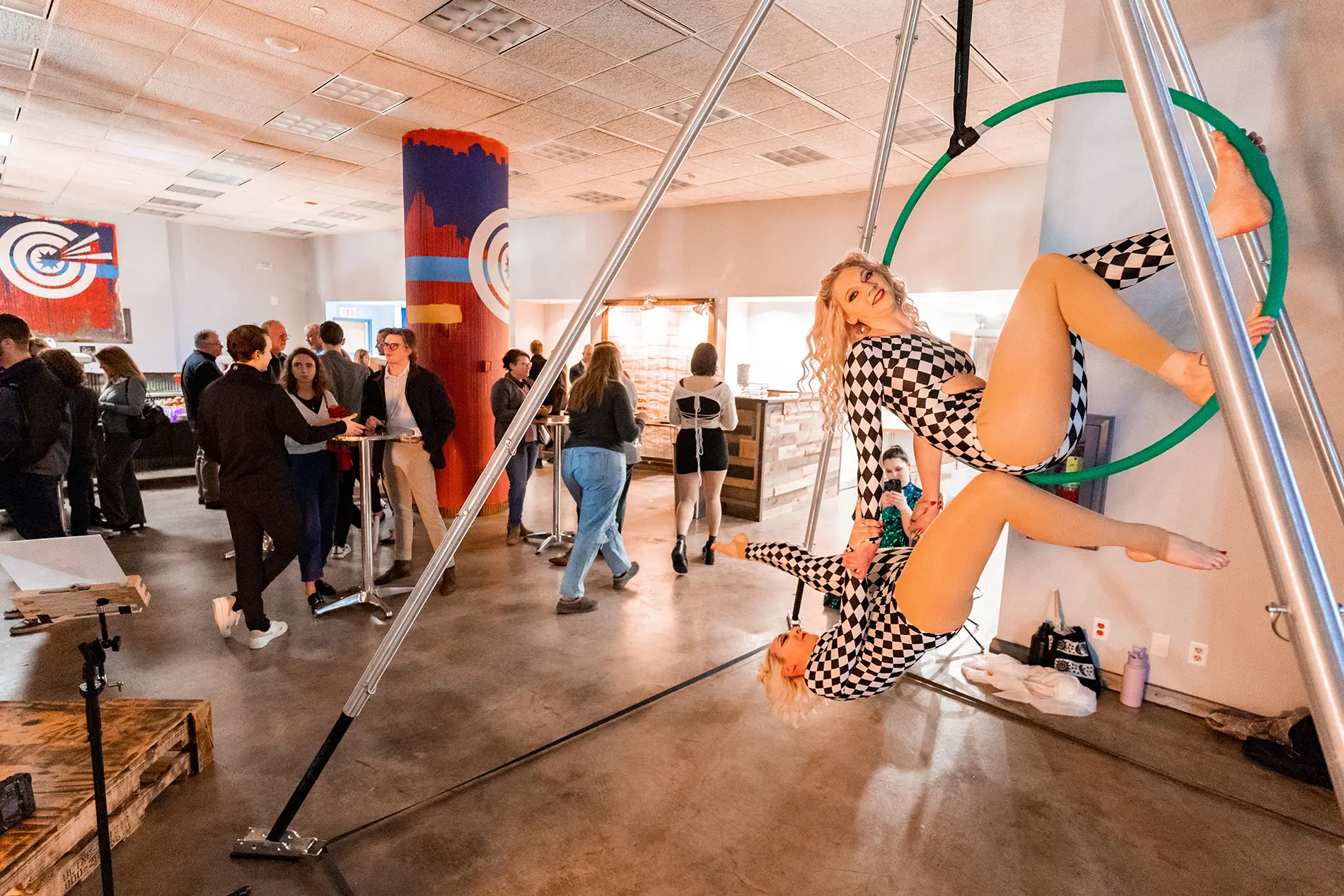 Catapult Creative 10 year anniversary party entertainment