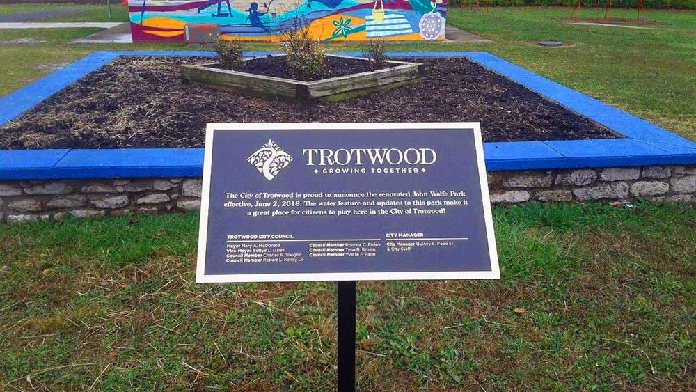 city of Trotwood branding